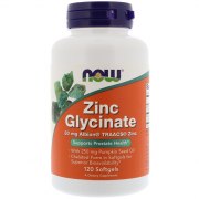 Заказать NOW Zinc Glycinate 120 капс