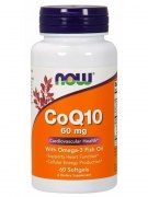 Заказать NOW CoQ10 60 мг with Omega 3 60 капс