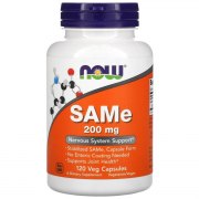 Заказать NOW SAM-E 200 мг 120 вег капс