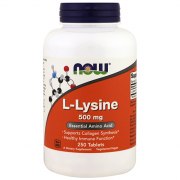 Заказать NOW L-Lysine 500 мг 250 таб