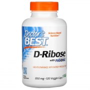 Заказать Doctor's Best D-Ribose 850 мг 120 вег капс